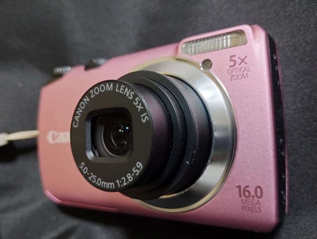 Canon コンパクトデジタルカメラ COOLPIX A3300 ピンク セット