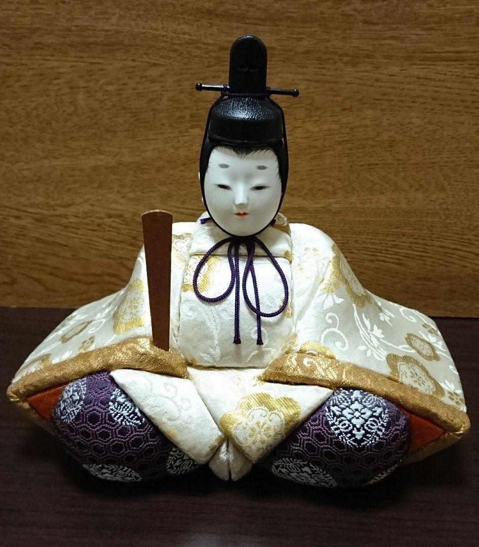 人間国宝無形文化財原米州雛人形のみ