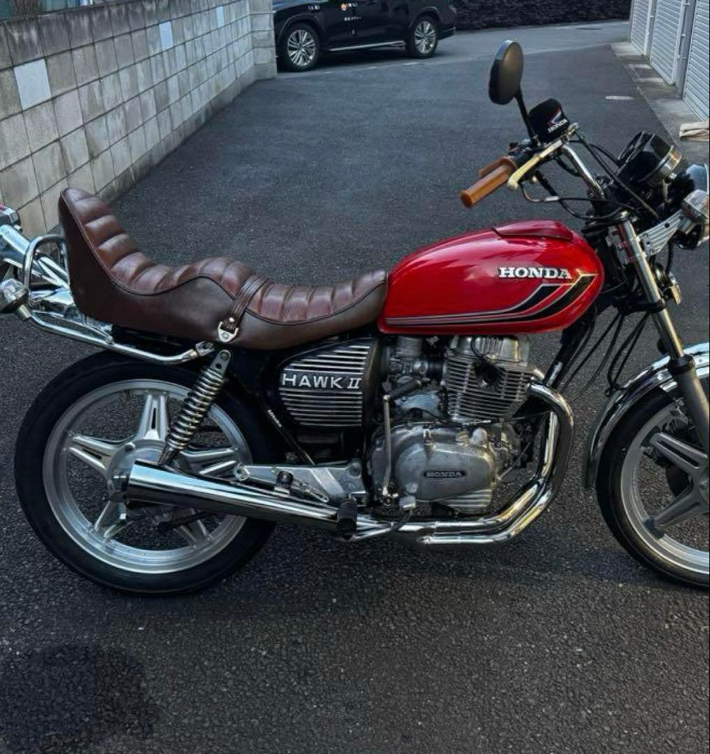 cb250t cb400t バブ ホーク フレンズメガホンマフラー - メルカリ