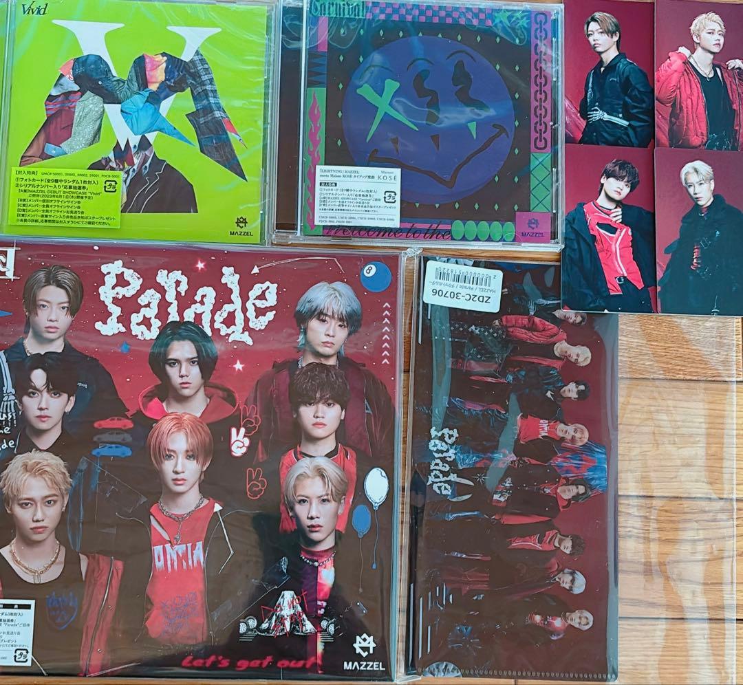 MUZEUM盤 Parade CD＋DVD MAZZEL シングルCD・トレカ付 MAZZEL マーゼル Parade MUZEUM盤 DVD CD トレカ付属 - メルカリ