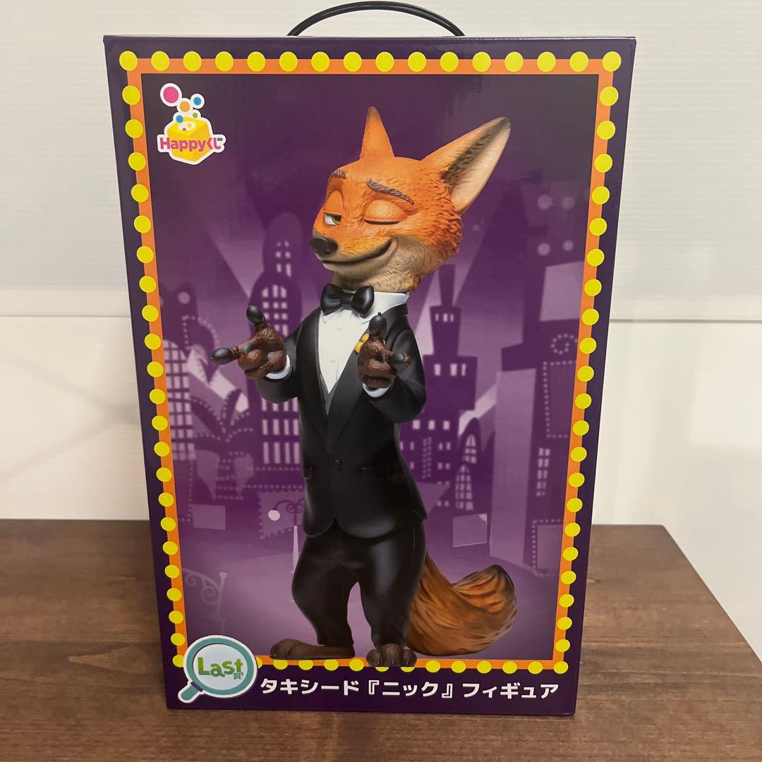 ズートピア2 一番くじ ラストワン賞 ニック タキシード フィギュア