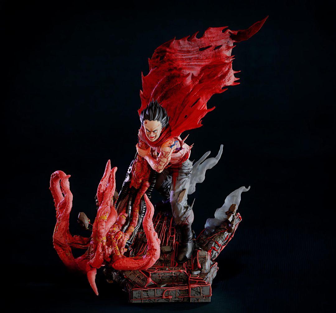 アキラ 鉄雄 ガレキ ガレージキット 1/7 フィギュア 未塗装未組立