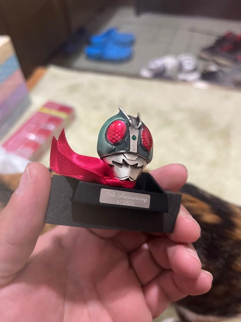 Zippo 仮面ライダー40th記念 旧1号フェイスディスプレイ付 限定 - メルカリ