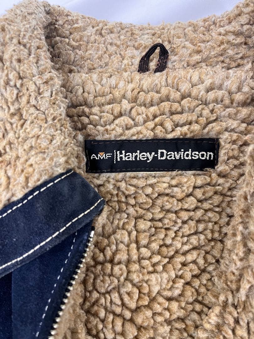 ゴールデンサイズ】AMF ハーレーダビッドソン 70s ヴィンテージ レザー
