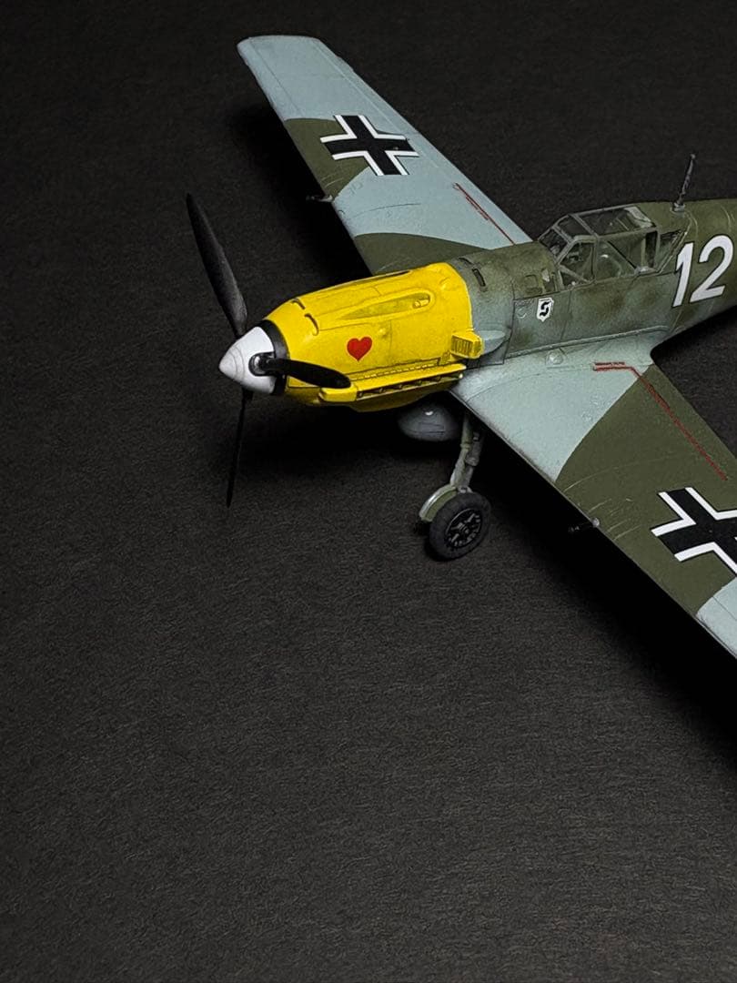 #作品No26ドイツ空軍 メッサーシュミット Bf109E-4/7 TROP