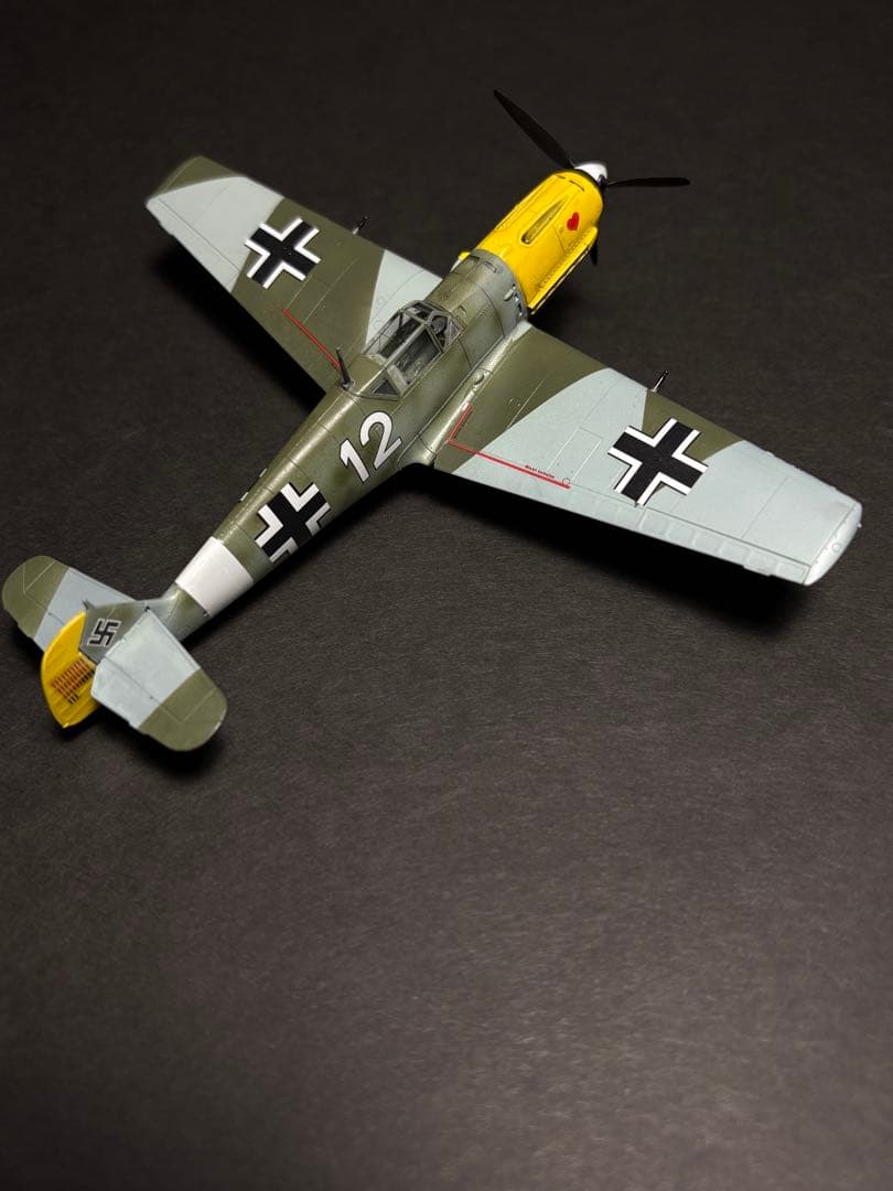 #作品No26ドイツ空軍 メッサーシュミット Bf109E-4/7 TROP