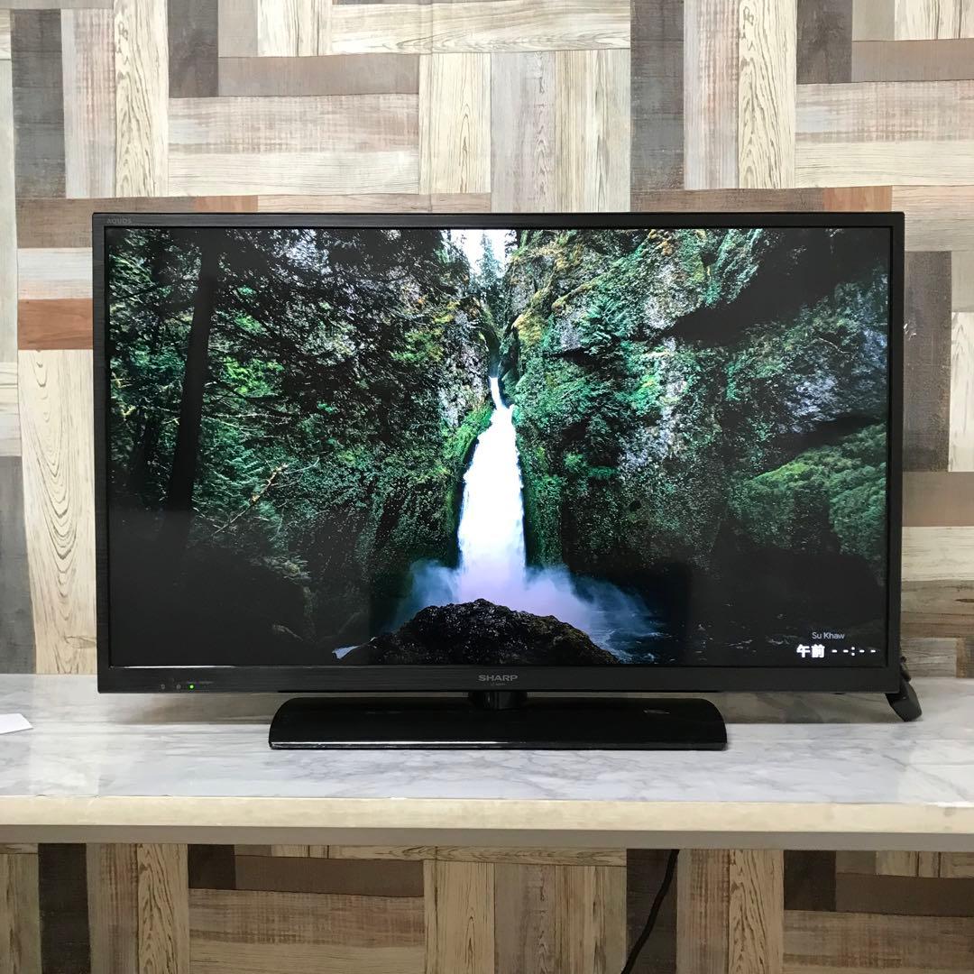 再日受渡❣️全国送料込シャープAQUOS40型液晶テレビ外付けHDD録画対応 Amazon | シャープ 40V型 AQUOS フルハイビジョン 液晶テレビ