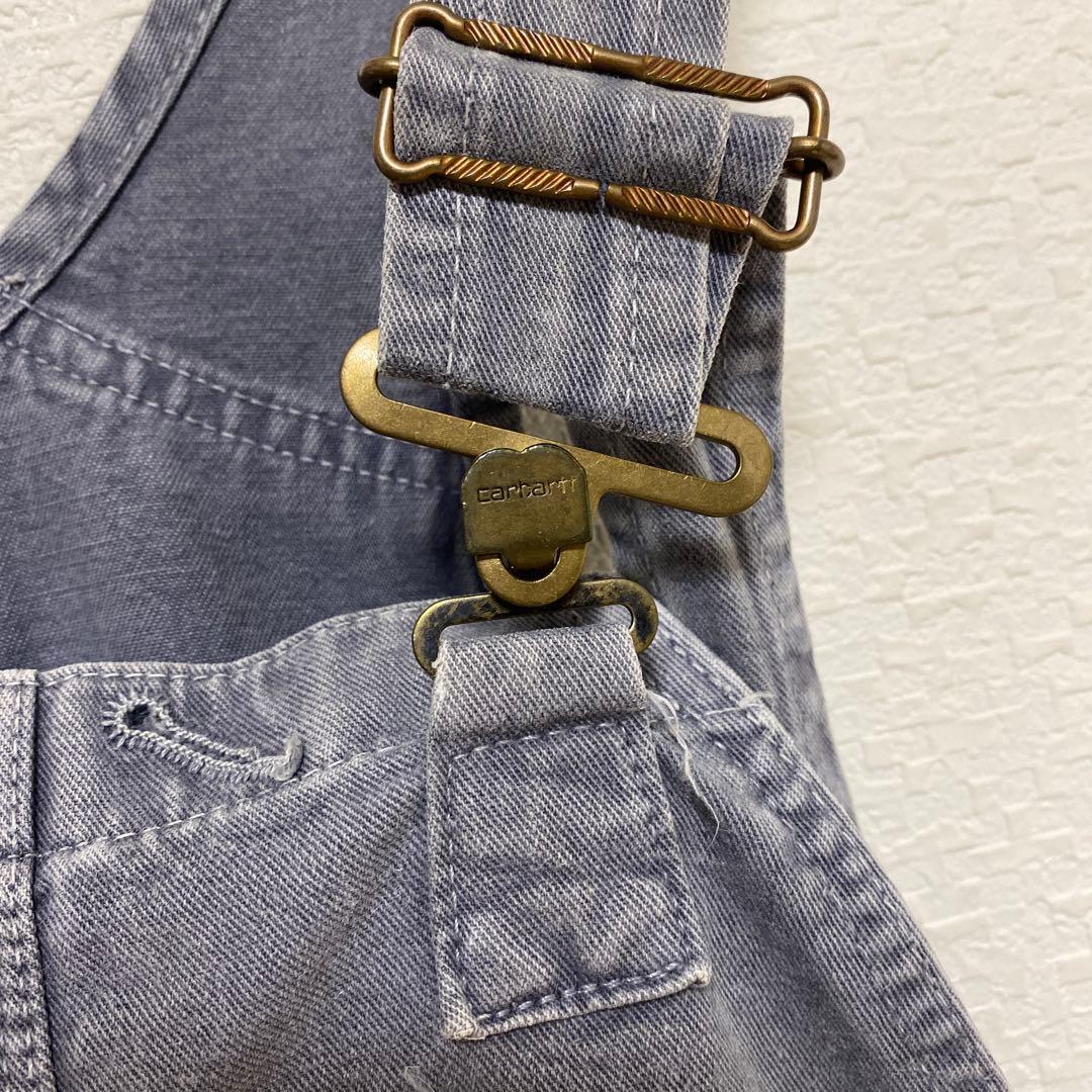 希少！日本製エドウィン carhartt グレー オーバーオール 30✖️34