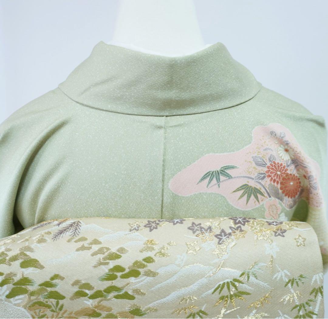 訪問着 4点フルセット 403D難あり 撮影用練習用 七五三 卒業式