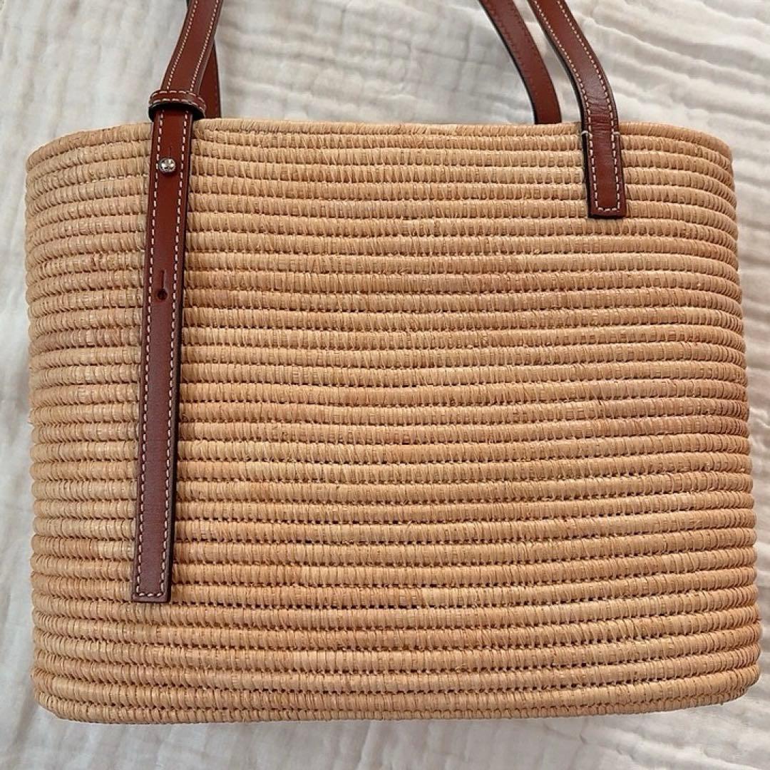 LOEWE・お値下げ 】カゴバッグ スクエアバスケットバッグ - メルカリ