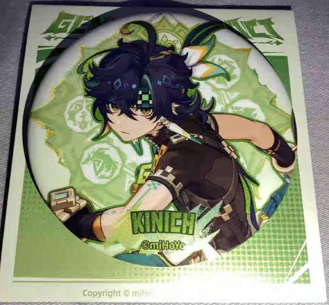 公式正規品 原神 キィニチ 反射で光る 缶バッジ ナタ - メルカリ