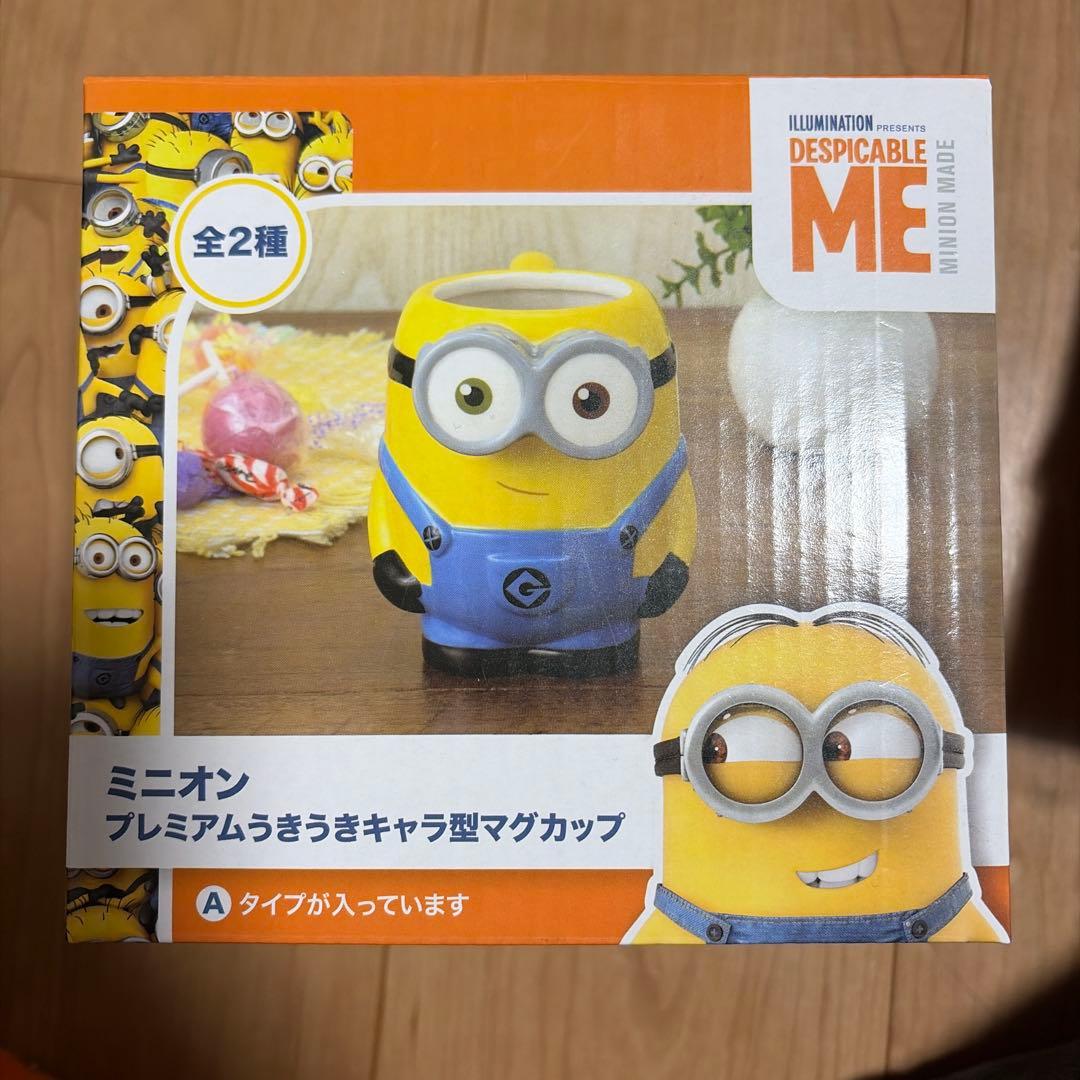 ミニオン プレミアムうきぎキャラ型マグカップ Aタイプ - メルカリ