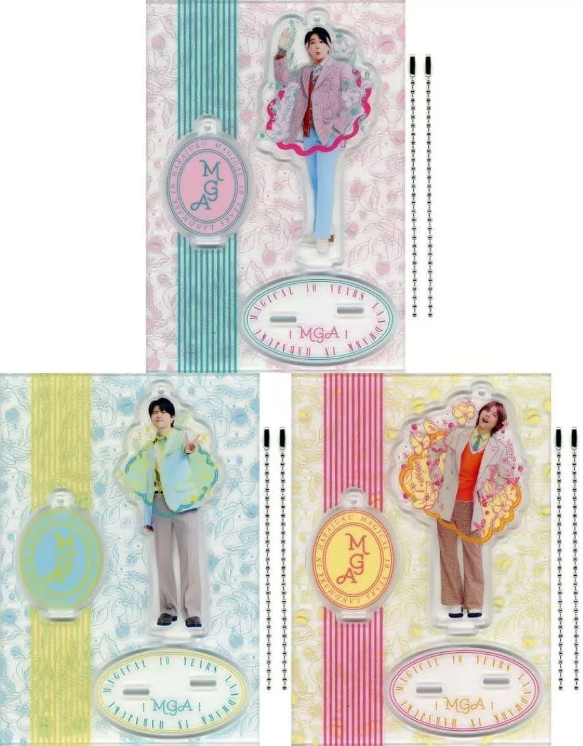 Mrs. GREEN APPLE アクリルスタンド 3個セット Mrs. GREEN APPLE