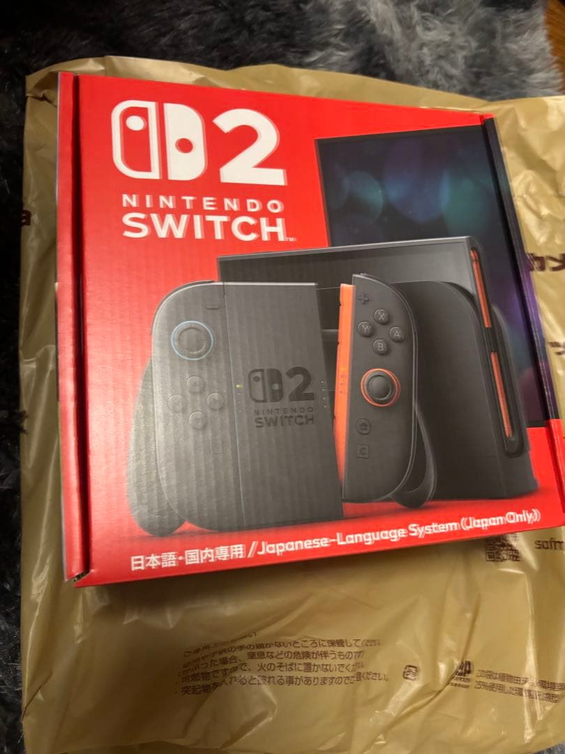 Nintendo Switch2 国内専用　保証書付き 未開封】Nintendo Switch 2 日本語国内専用 保証書用レシート付 - メルカリ