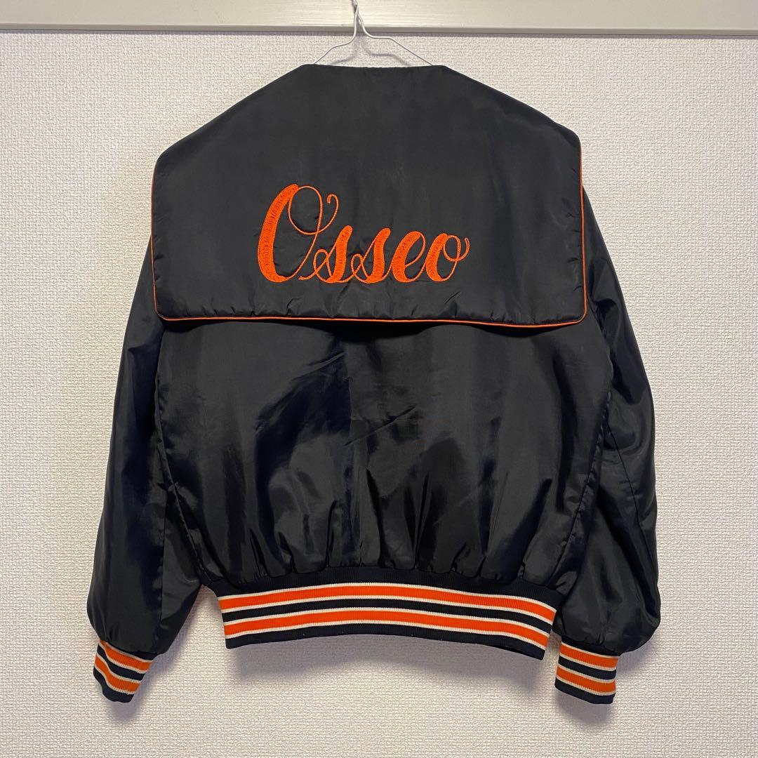 お値下げ】Butwin 黒タグ セーラー スタジャン ナイロン 80s 90s