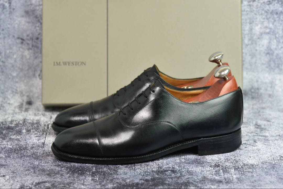 J.M.WESTON　300　クラシックキャップトゥ　6D　ブラック　11ラスト