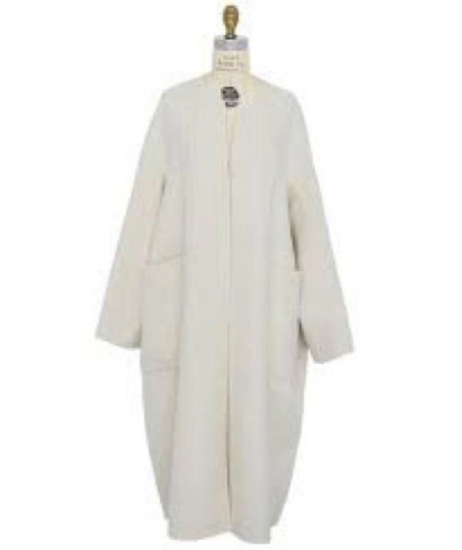 Drawer ドゥロワー ウールカシミヤ リバーシブル コート 38 - メルカリ