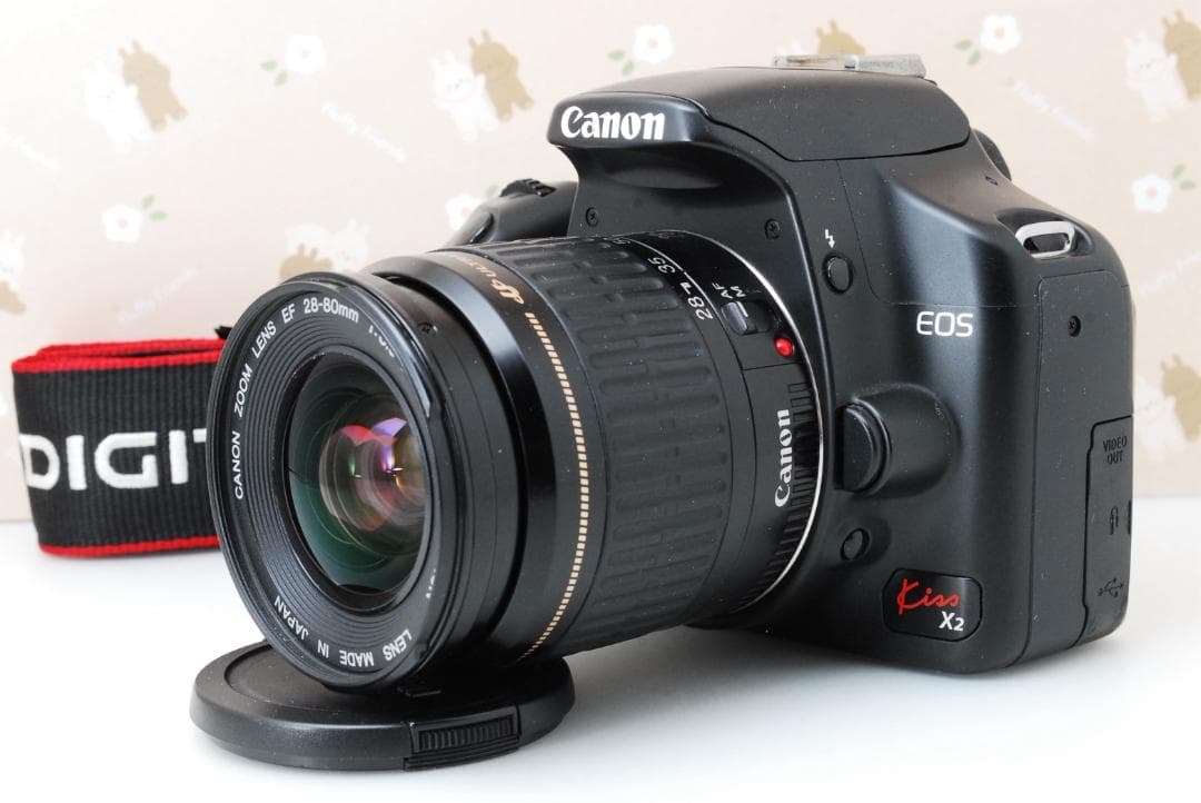 備品多数❤️ショット極少3298回❤️Canon eos Kiss X2❤️スマホ転送 EOS Kiss X90：レンズ交換式カメラ・レンズ｜個人｜キヤノン
