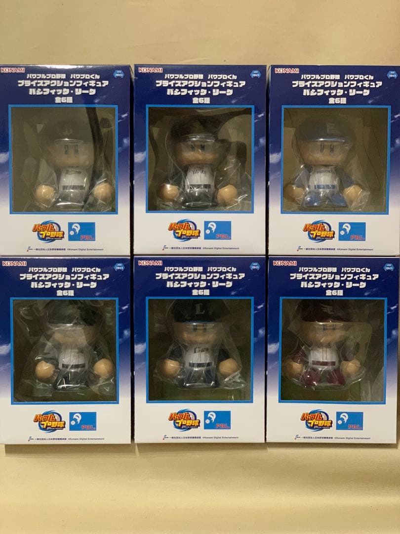 KONAMI パワプロくん アクションフィギュア 全12球団 コンプセット