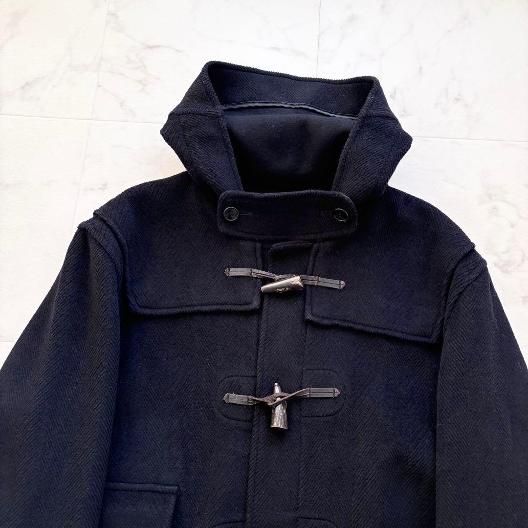 グローバーオール キングストン ダッフルコート ヘリンボーン ムーア