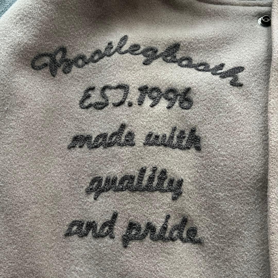 希少✨bootlegbooth ブートレグブース スタジャン アームレザー