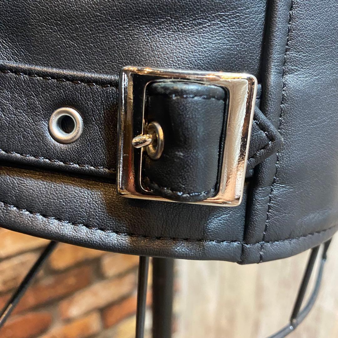 南海 レディース シングルライダースレザージャケット 牛革 11号