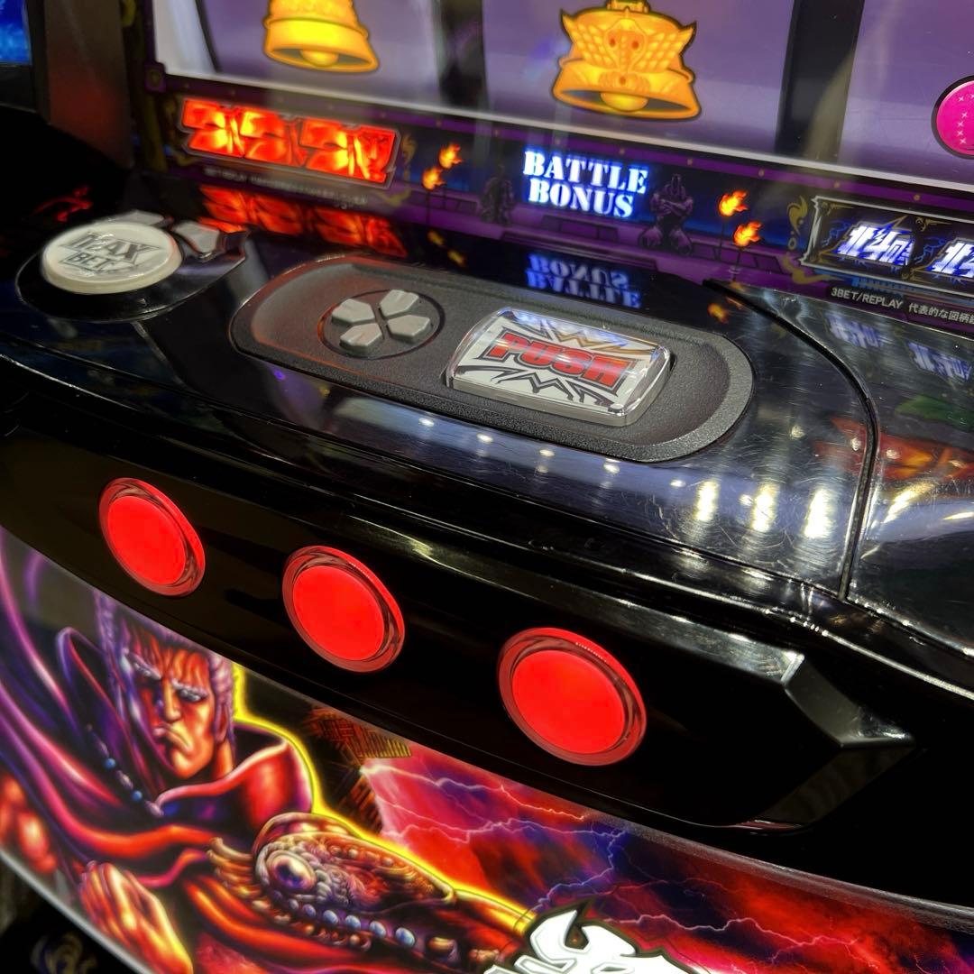 パチスロ実機 スマスロ「北斗の拳 拳王(ラオウ)パネル」 送料無料