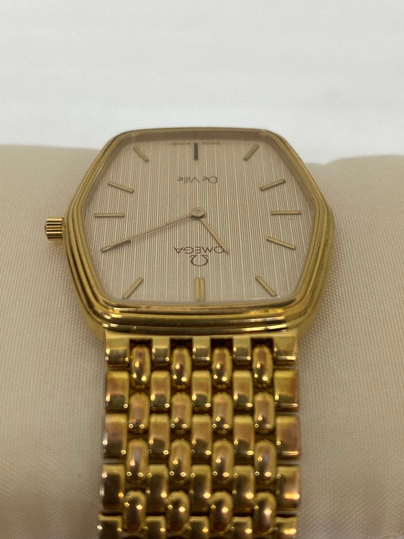 タ*カ様 3-1575 OMEGA De Ville 1377 ゴールド 時計 - メルカリ