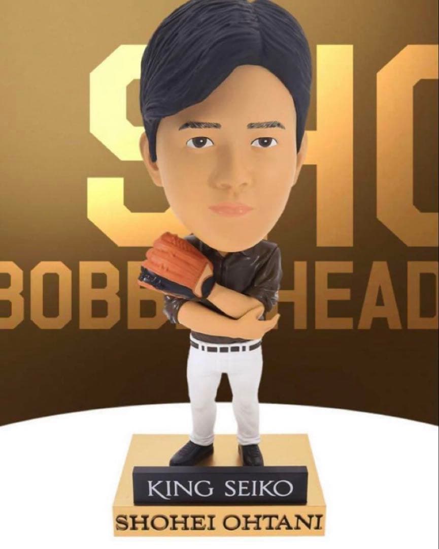 大谷翔平 ボブルヘッド キングセイコー、セイコーアストロン 3点セット