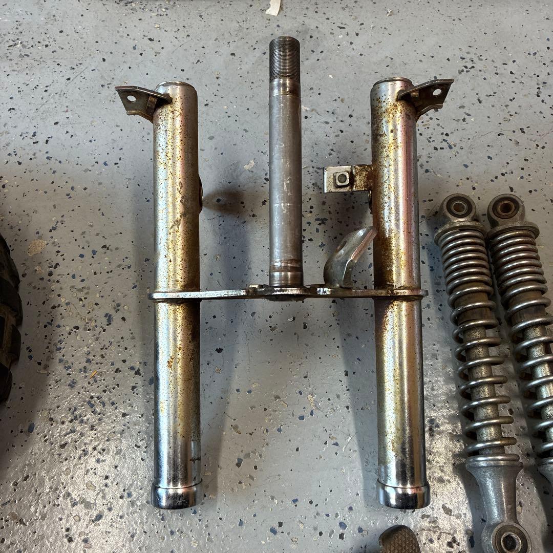 モンキーパーツ いろいろ Z50J LTD 初代シルバーメッキ