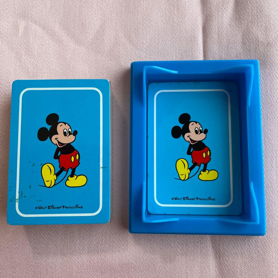 任天堂 新品 ミッキー トランプ ウォルトディズニー 昭和 レトロ