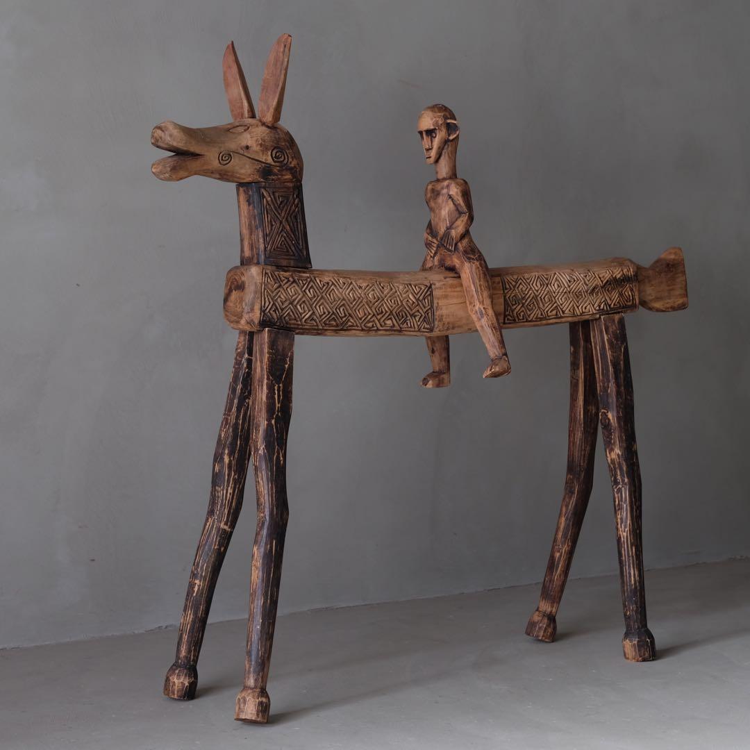 直接引取限定 アフリカ マリ共和国 ドゴン族 木彫 木像 プリミティブ