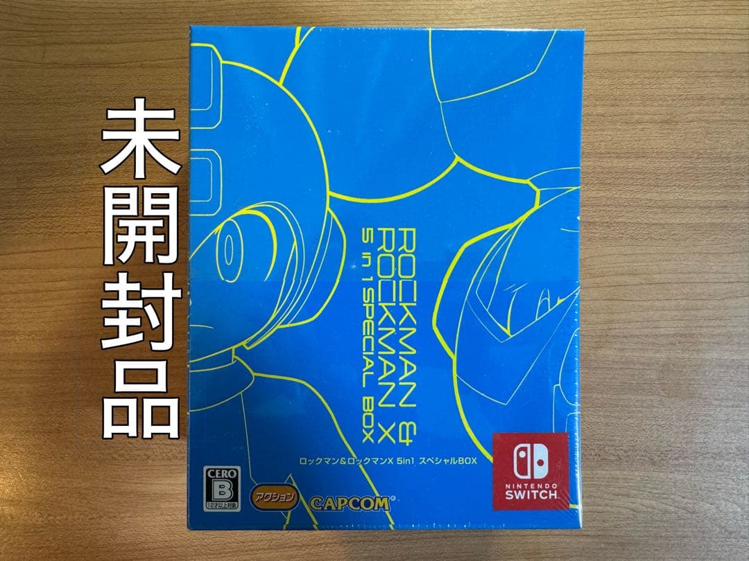 新品未開封 ロックマン＆ロックマンX 5in1 スペシャルBOX Switch版