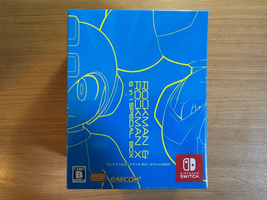 新品未開封 ロックマン＆ロックマンX 5in1 スペシャルBOX Switch版