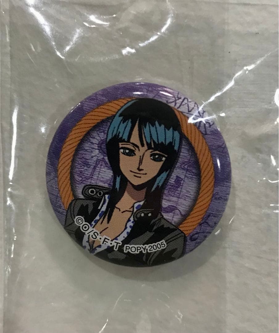 ONE PIECE ミニ缶バッジ ニコ・ロビン 初期デザイン レア - メルカリ
