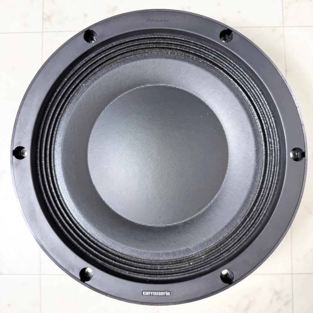 動作品 カロッツェリア TS-W1RSⅡ 25cm ウーファー ボックスセット