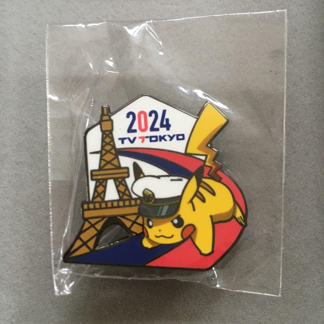 非売品 パリ 五輪 オリンピック ピカチュウ ピンバッジ ポケモン