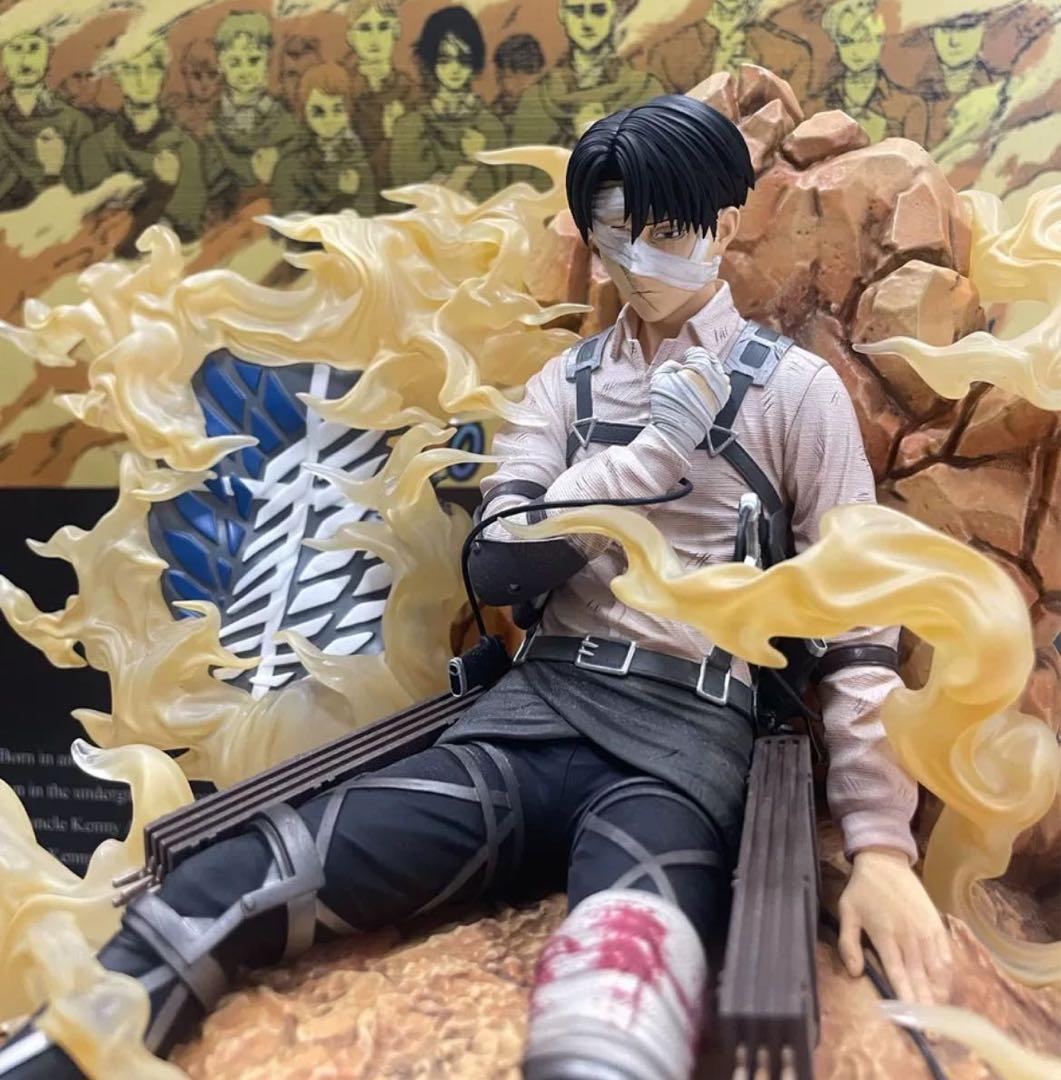 進撃の巨人 リヴァイ・アッカーマン ガレージキット ガレキ スタチュー