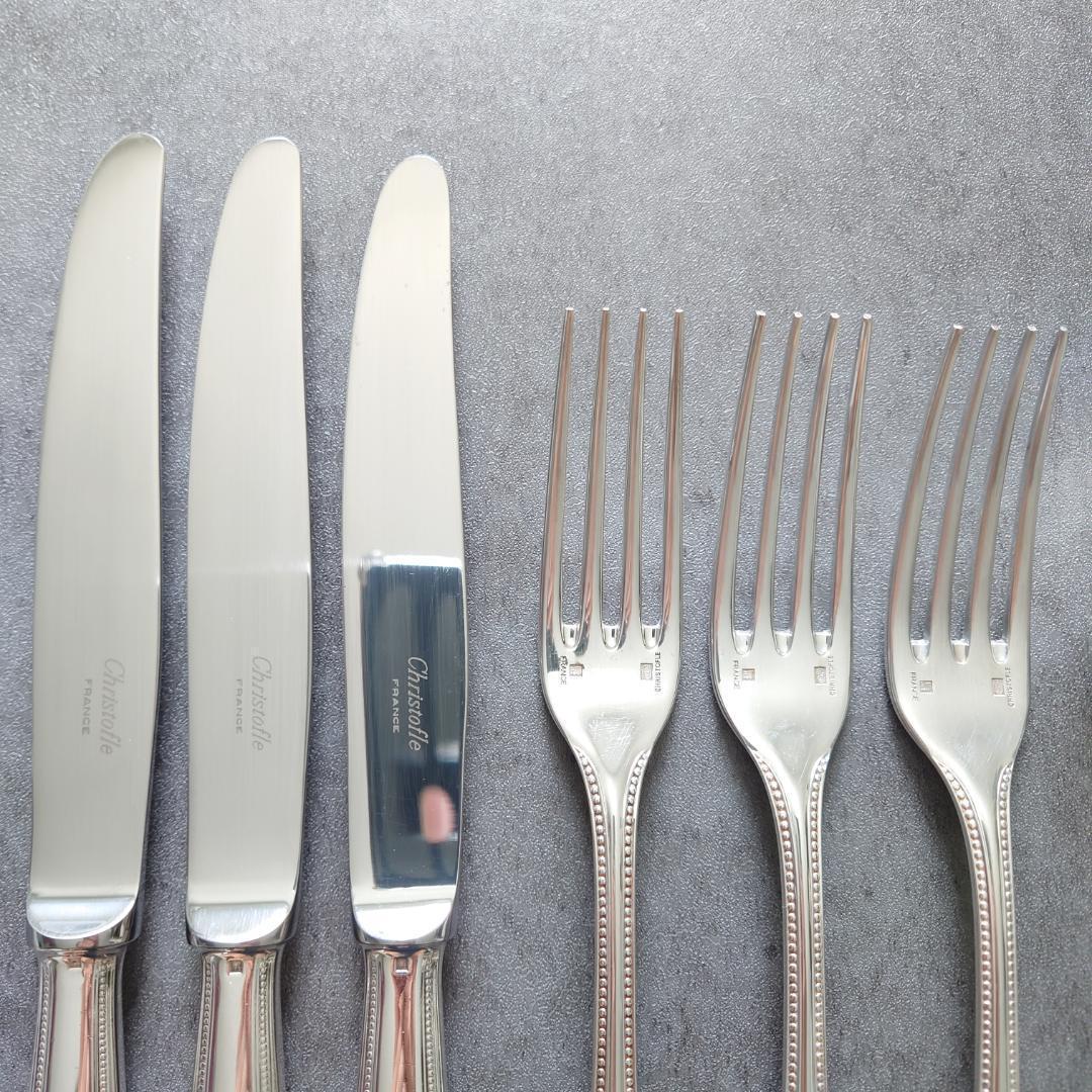 クリストフル パール テーブルサイズ 9点 - メルカリ