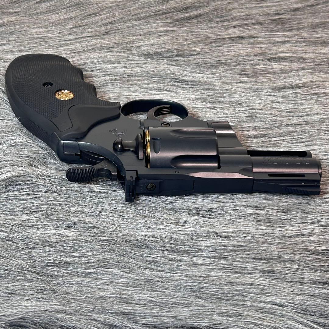 美品 東京マルイ コルトパイソン2.5インチ ガスリボルバー リアル