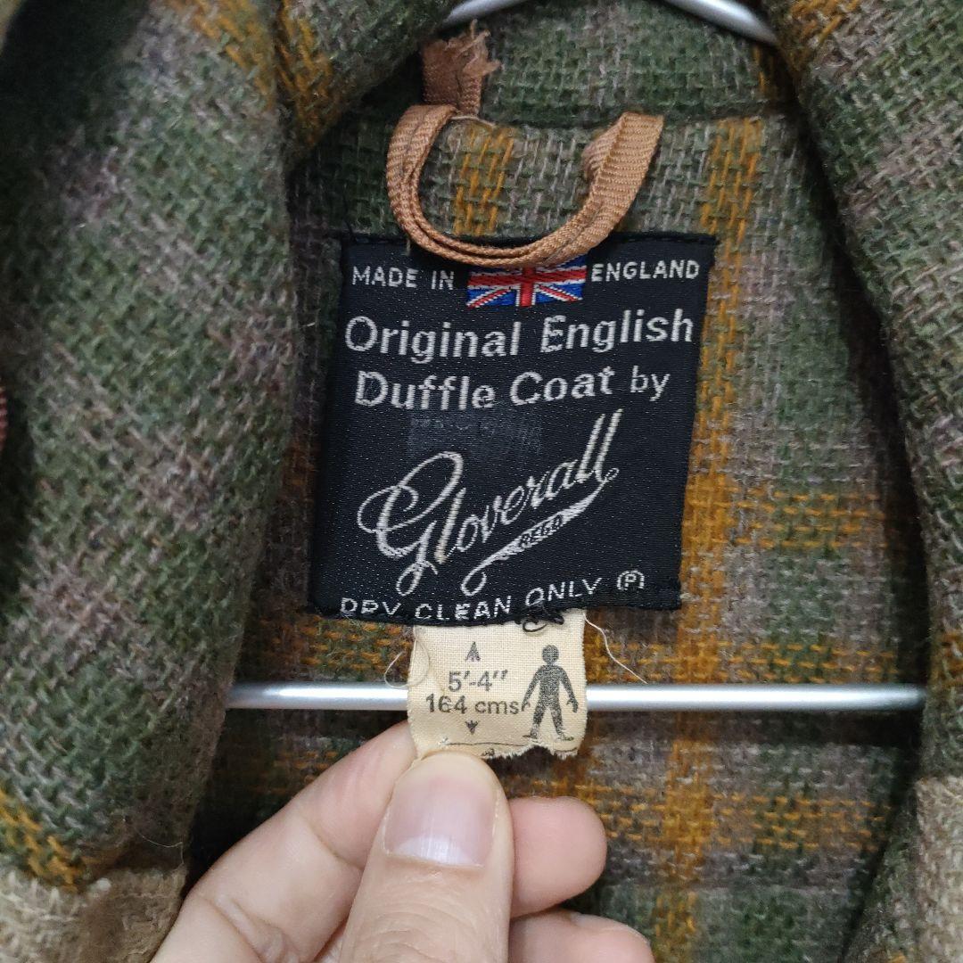 英国旗タグ】 60s~70sヴィンテージ グローバーオール ダッフルコート