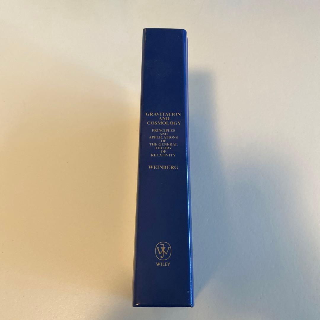 GRAVITATION AND COSMOLOGY S. WEINBERG - メルカリ