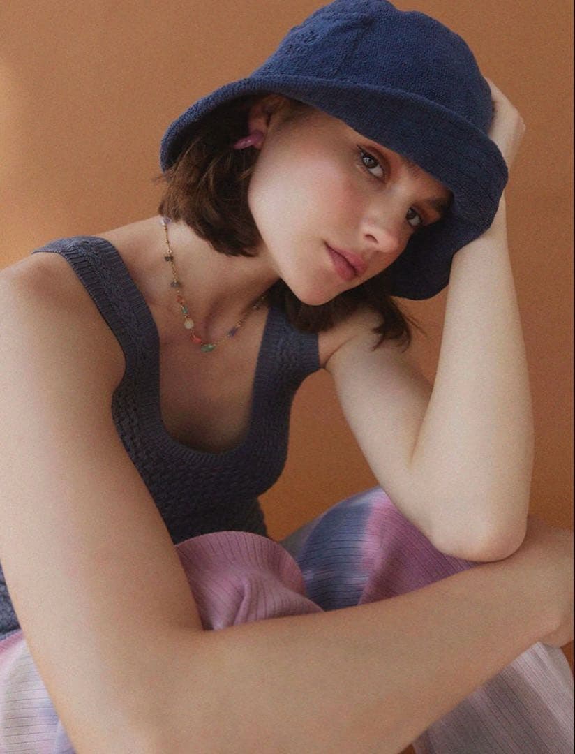 帽子 ALEXIASTAM Terry Bucket Hat An 様 ALEXIA STAM Terry Bucket Hat ブラウンの通販はau PAY