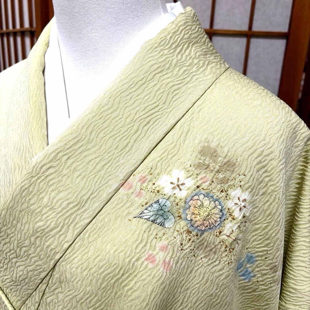 正絹　訪問着《辻ヶ花》