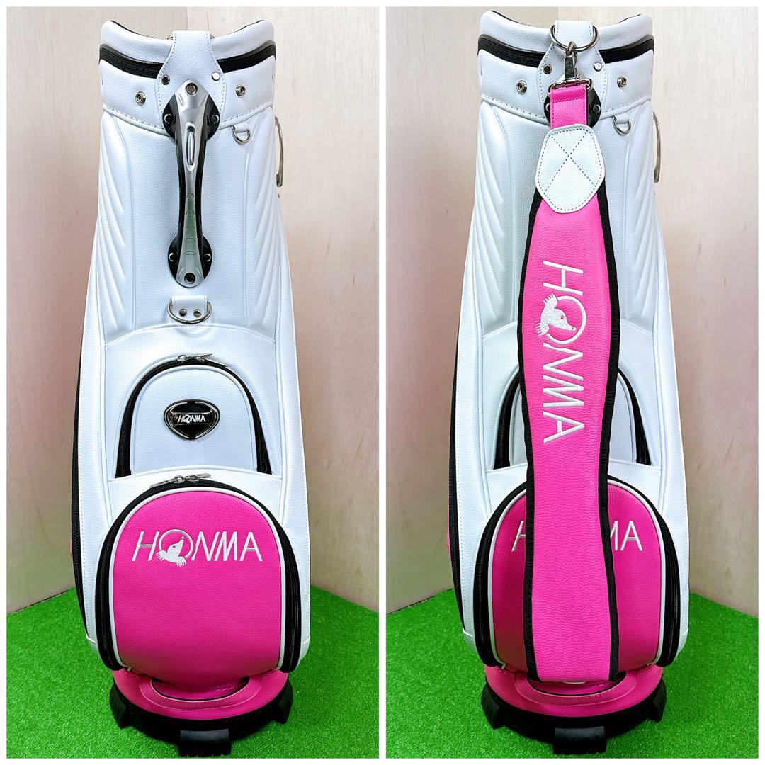 美品】 HONMA キャディバッグ イ•ボミ サイン刺繍 限定モデル ホンマ