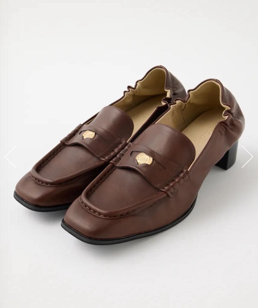 【中町綾着用ローファー】MOUSSY SQUARE TOE LOAFER M 中町綾着用ローファー】MOUSSY SQUARE TOE LOAFER M 中町綾着用
