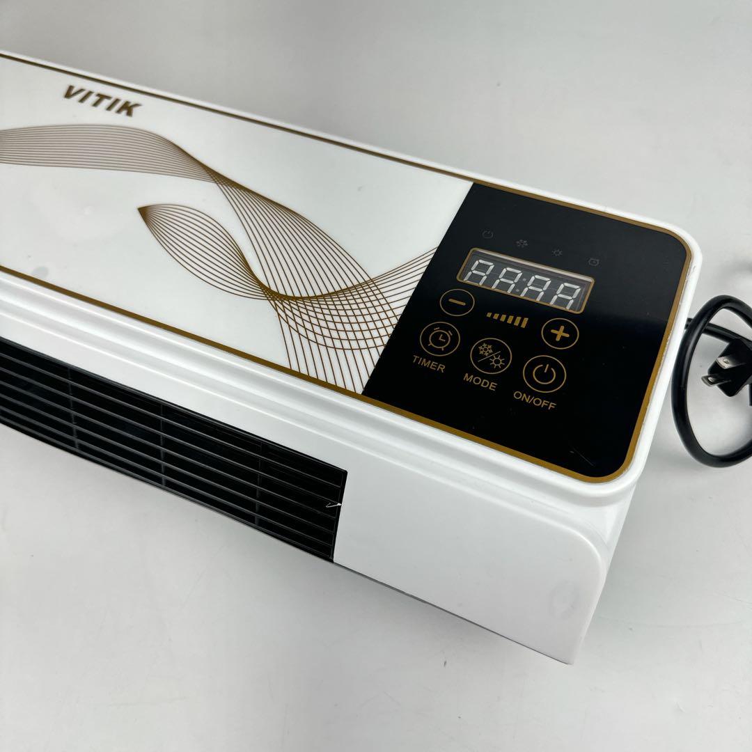 壁掛け ファン EMX-908 リモコン付き ヒーターエアコン - メルカリ