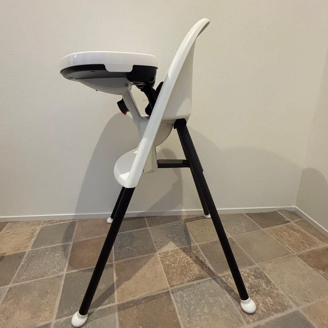 美品 BABY BJORN ハイチェアホワイト ベビービョルン - メルカリ