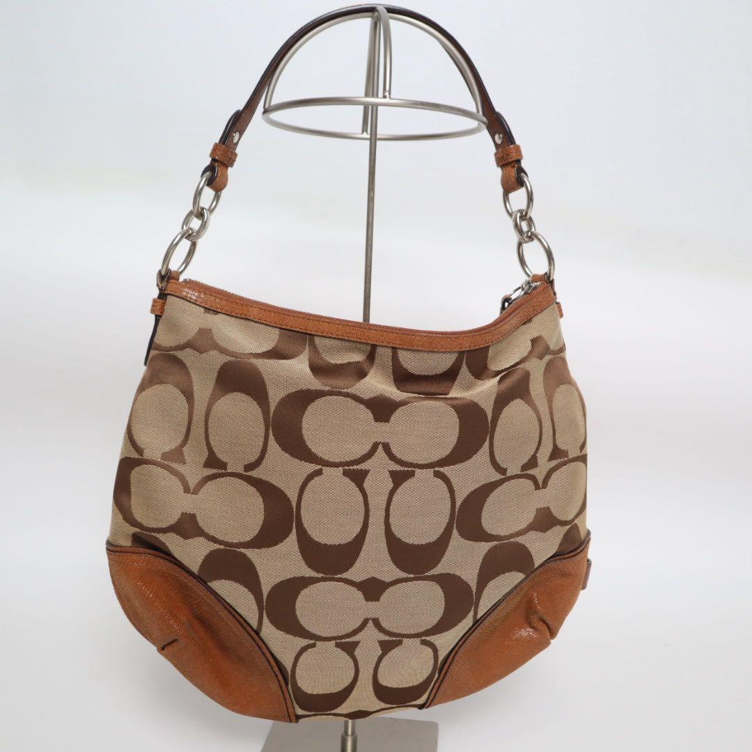 coach シグネチャー ホーボー 2way ショルダーバッグ old y2k - メルカリ