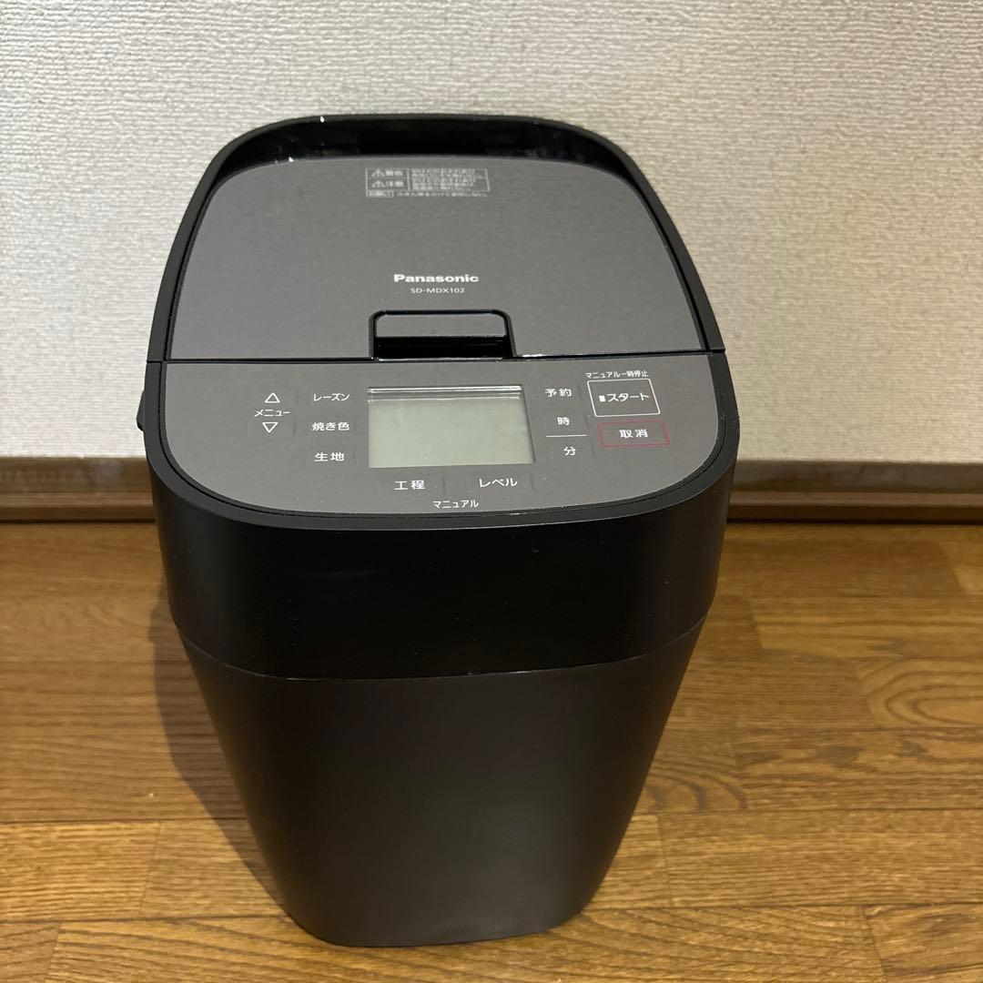 Panasonic ホームベーカリー SD-MDX102 黒